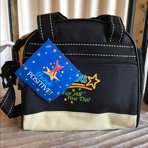 Insulated Lunch Bag with Positive Message - Picture 2 of 6